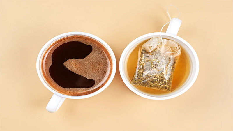 مصرف قهوه و چای سبز
