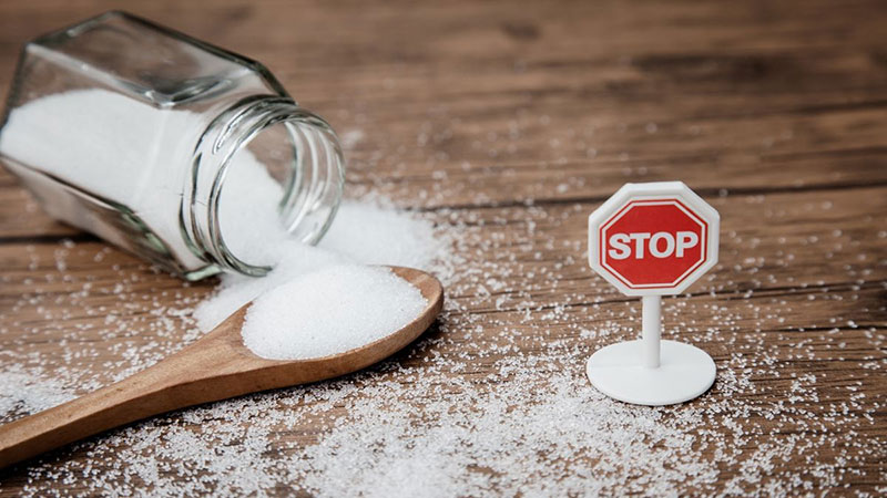کاهش میزان مصرف شکر